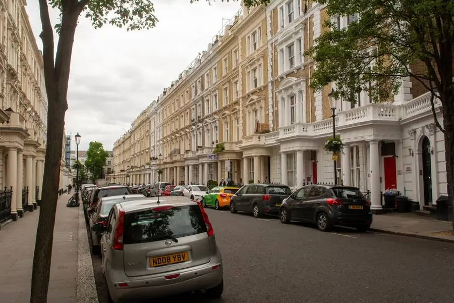 Victorian terraced houses on a London street of the kind converted into flats across Croydon